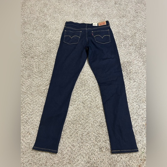 NWT Levi's 311 Shaping Skinny jeans Darkest Sky Dark Wash Cotton Stretch Size 30 - Picture 3 of 11